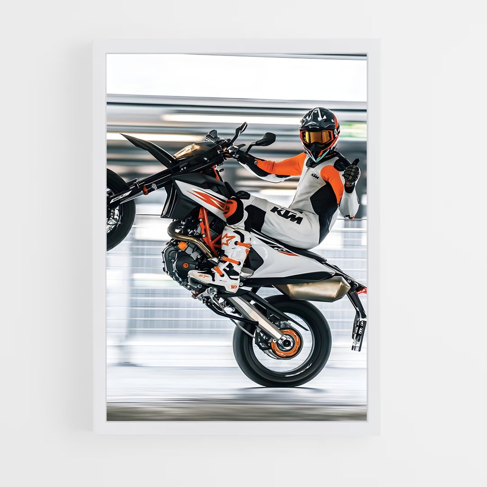 Poster Intense Ride – affiche KTM Moto (vue 3)